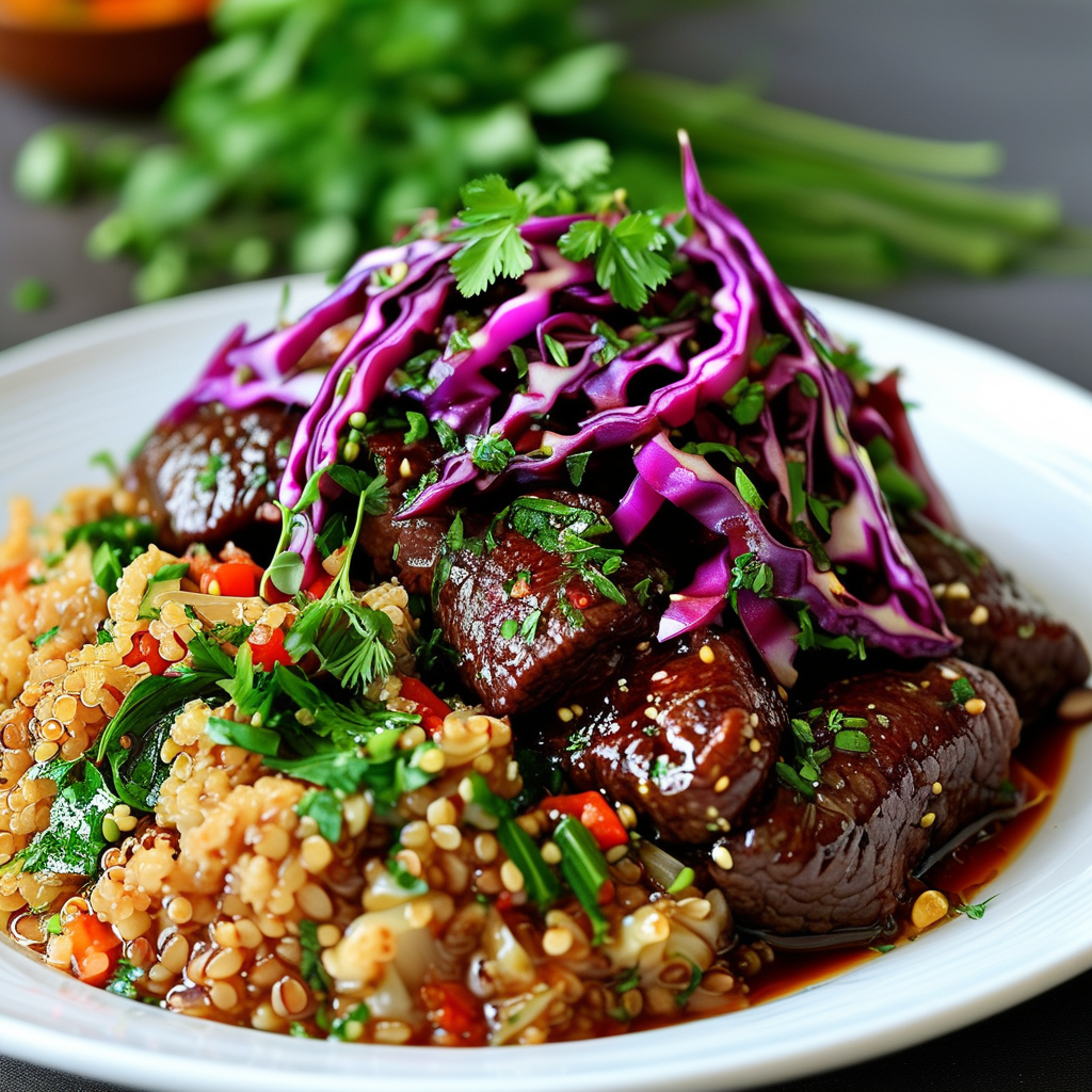 Beef and Cabbage: A Nutritious Meal Option 3 Finished Dish