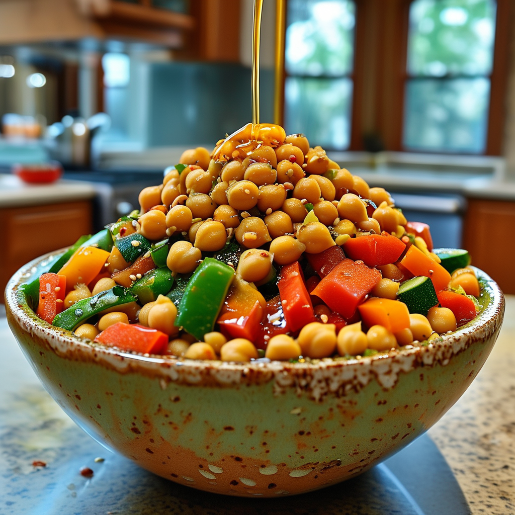 Chickpea Salad Recipe: A Nutritious and Versatile Dish 4 Assembling the Salad