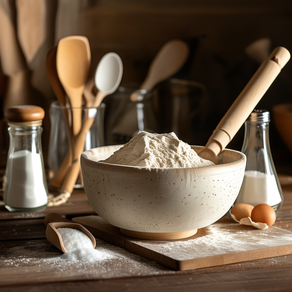 Easy Pie Crust Recipe by Hand with Shortening 2 Mixing Dry Ingredients