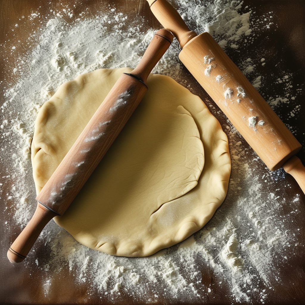 Easy Pie Crust Recipe by Hand with Shortening 4 Rolling Out the Dough