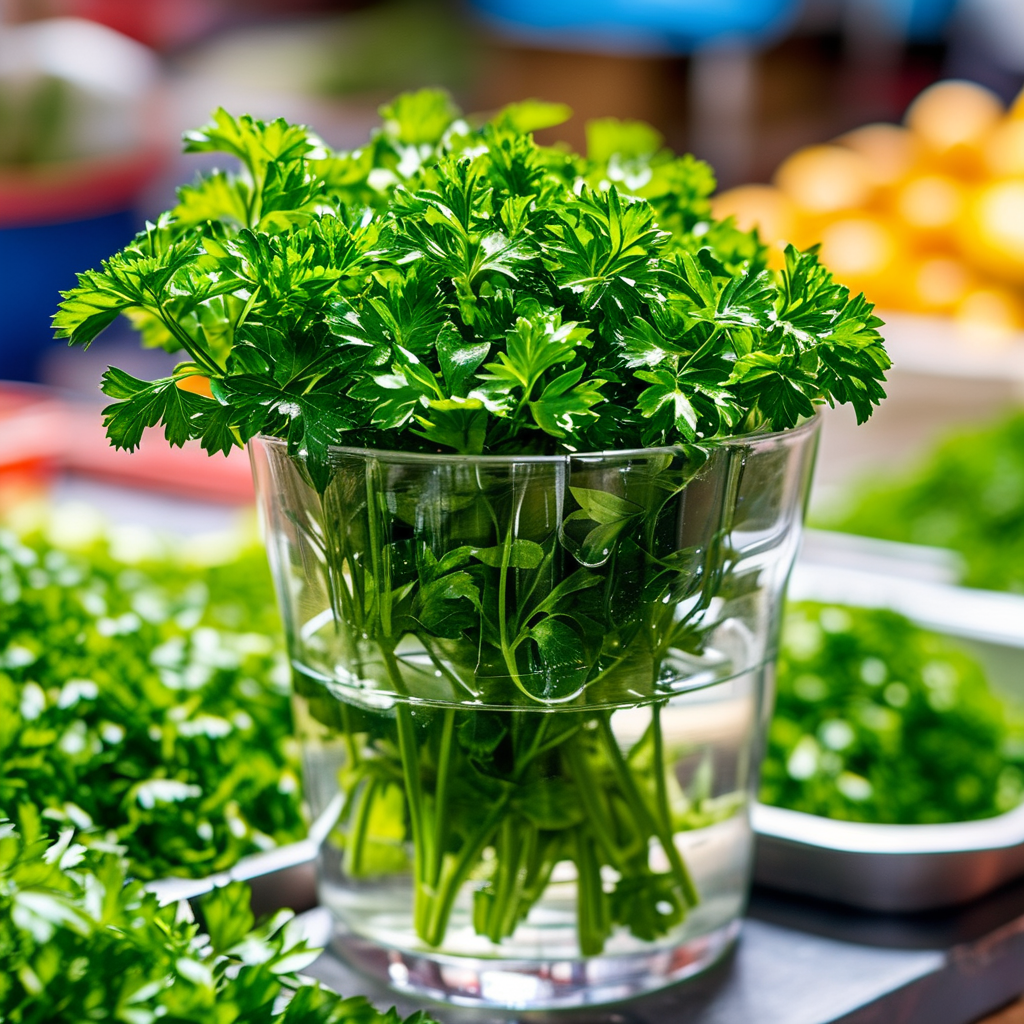 Fresh Parsley: Culinary and Nutritional Benefits 4 Fresh Parsley Selection and Storage
