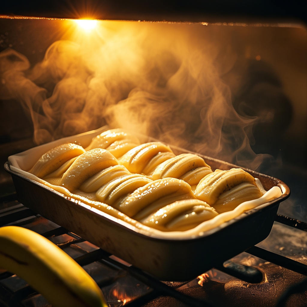 Hawaiian Banana Bread: A Tropical Delight 4 Oven Scene