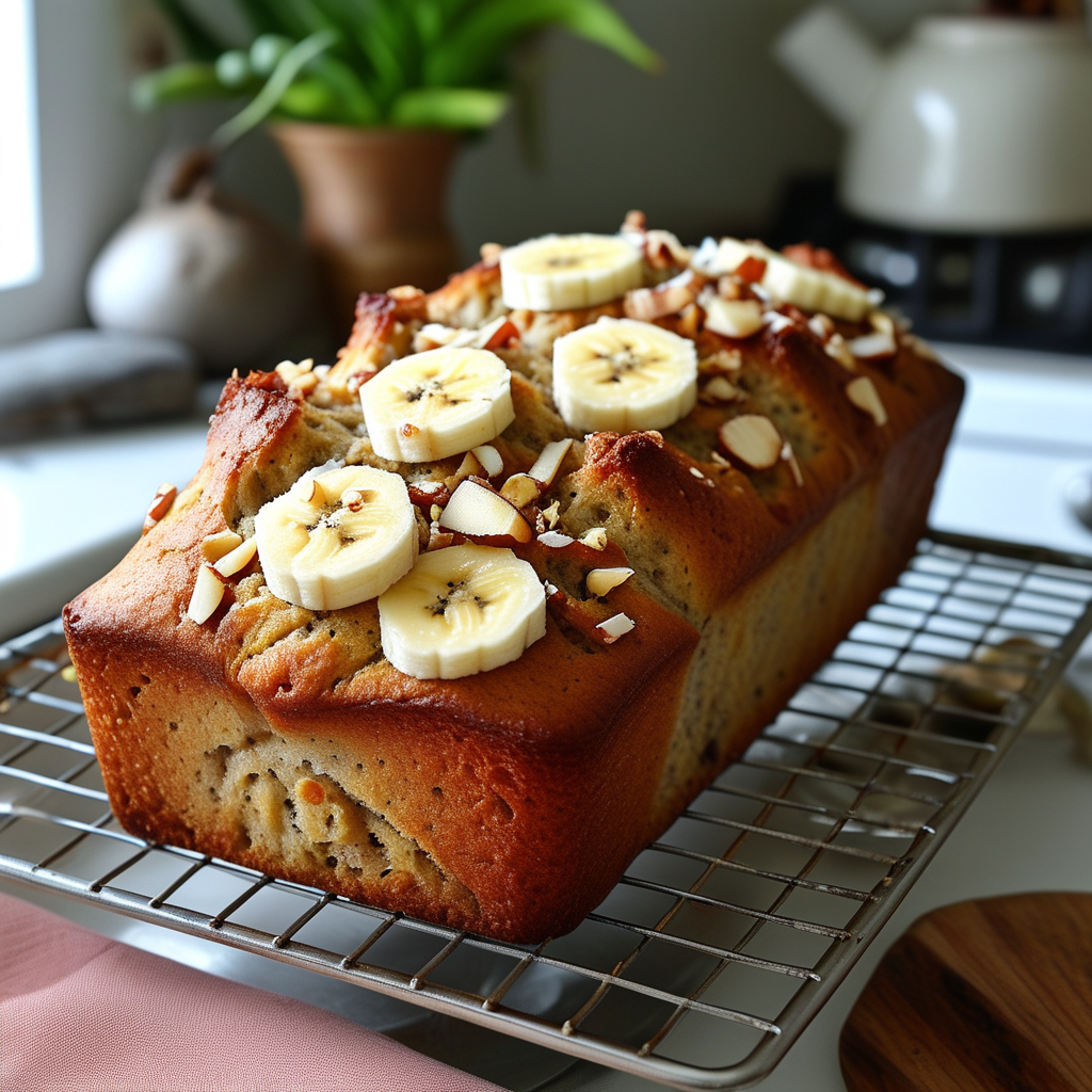 Hawaiian Banana Bread: A Tropical Delight 5 Finished Banana Bread