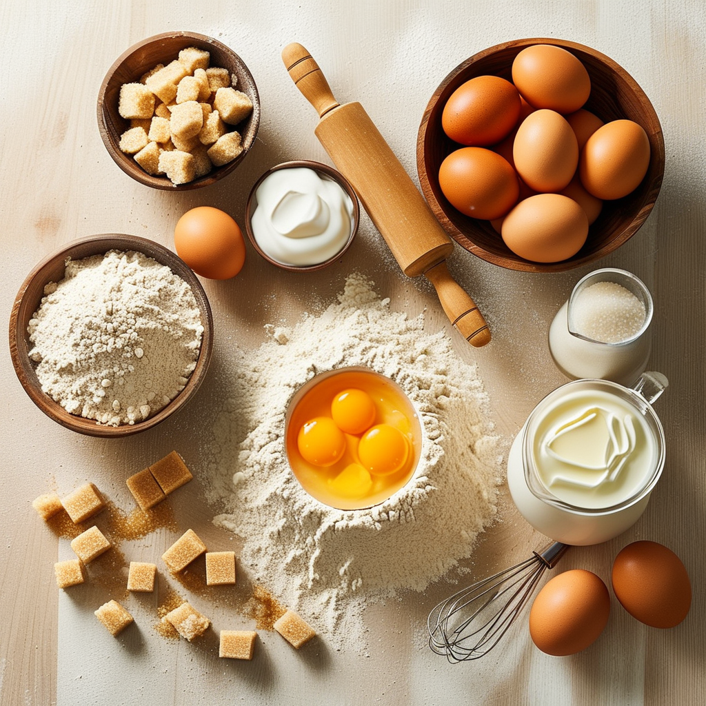 Ooey Gooey Bars: The Ultimate Dessert Treat 1 Ingredients Layout
