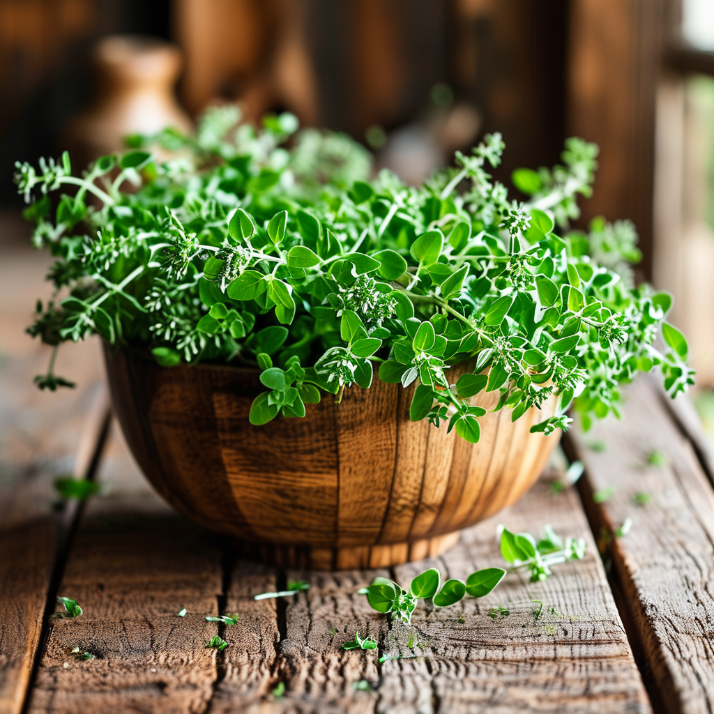 Oregano Recipes for Delicious Cooking 1 Fresh oregano sprigs