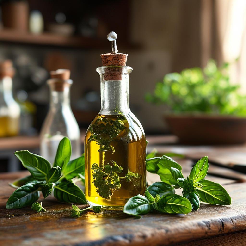 Oregano Recipes for Delicious Cooking 2 Oregano-infused olive oil