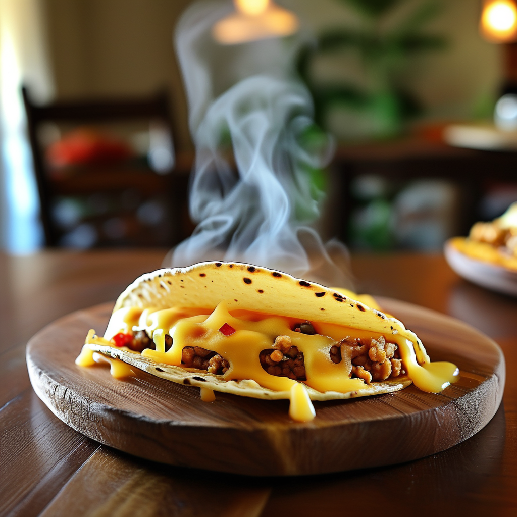 Pepper Jack Cheese: A Flavorful Journey Through Culinary Delights 3 Melted Pepper Jack Cheese on a quesadilla