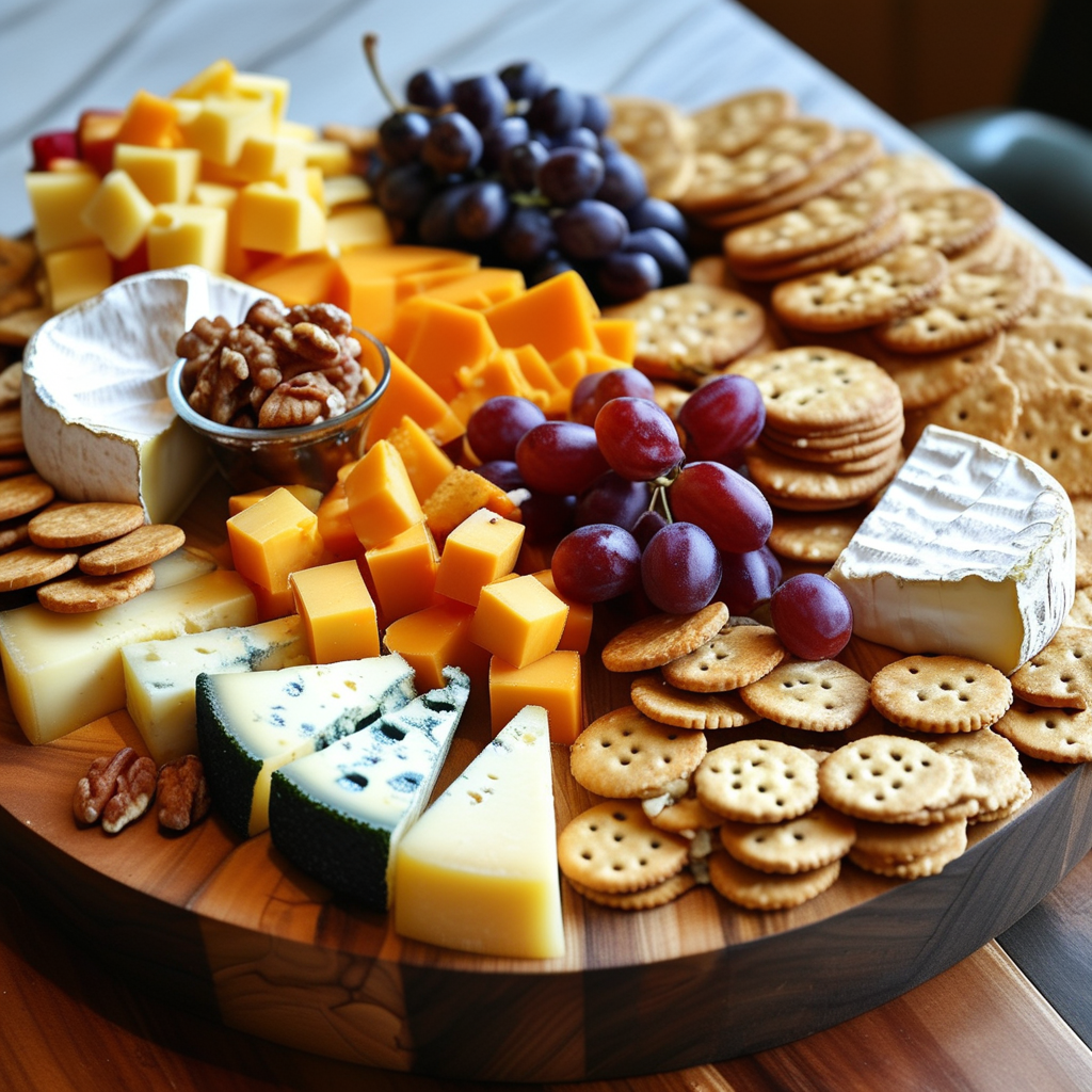 Pepper Jack Cheese: A Flavorful Journey Through Culinary Delights 4 A cheese plate featuring Pepper Jack Cheese