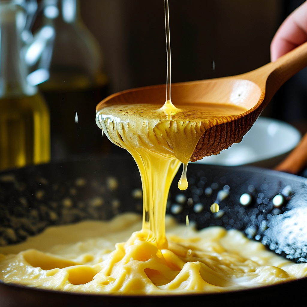Sawmill Gravy Recipe With Cornmeal 3 Making the Roux
