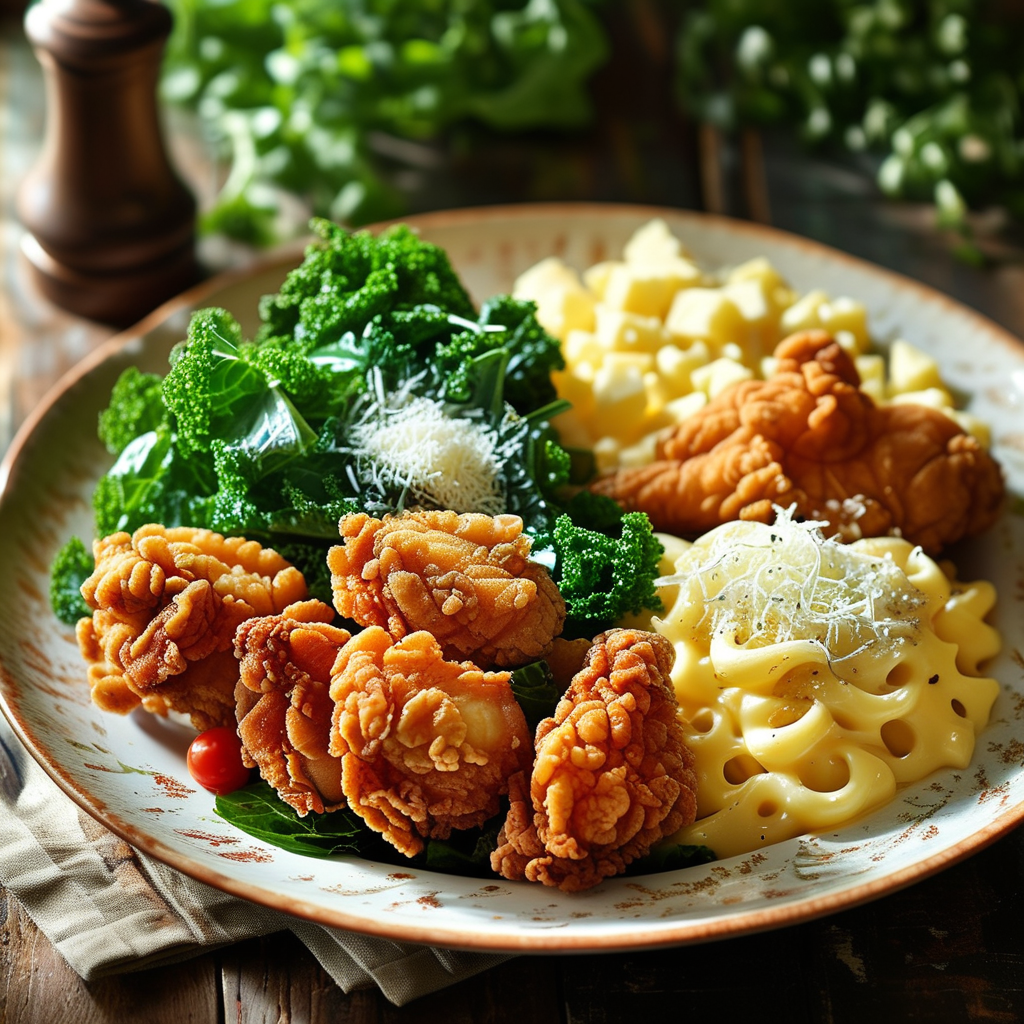 Soul Food Recipes: A Culinary Journey Through Tradition 1 Traditional soul food plate