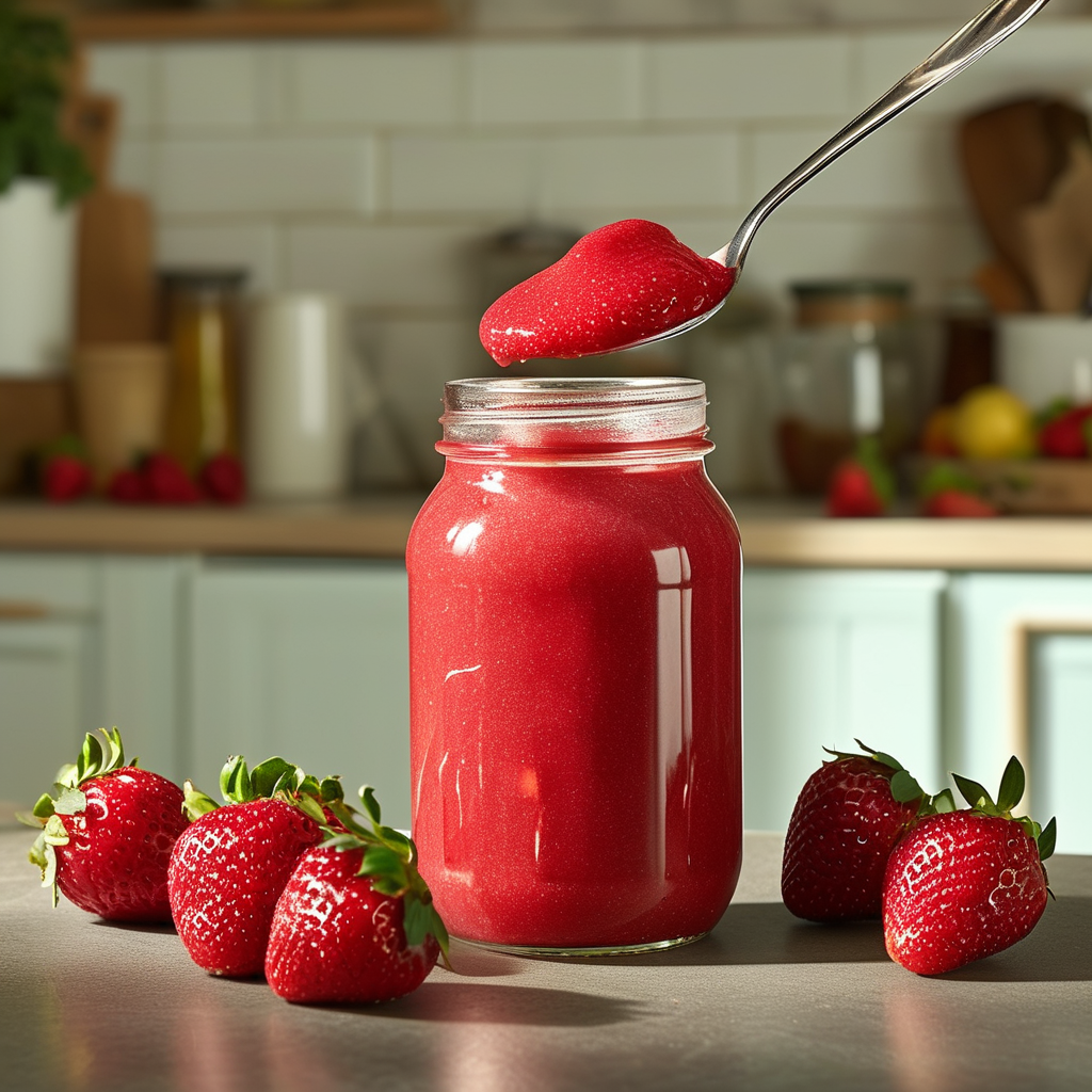 Strawberry Filling Recipe: A Delightful Addition to Your Desserts 4 Finished Strawberry Filling