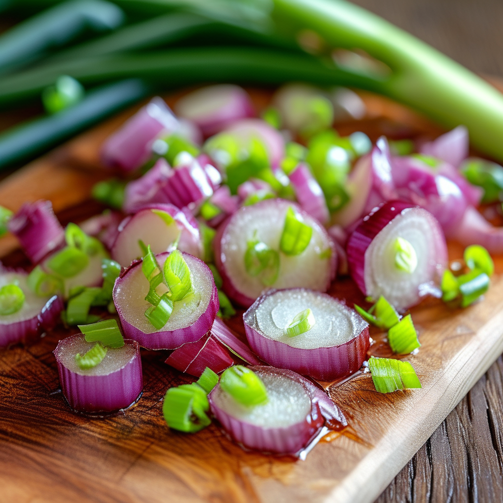 Tennessee Onions Recipe - Southern Cooking Essentials 2 Close-up of cut Tennessee onions