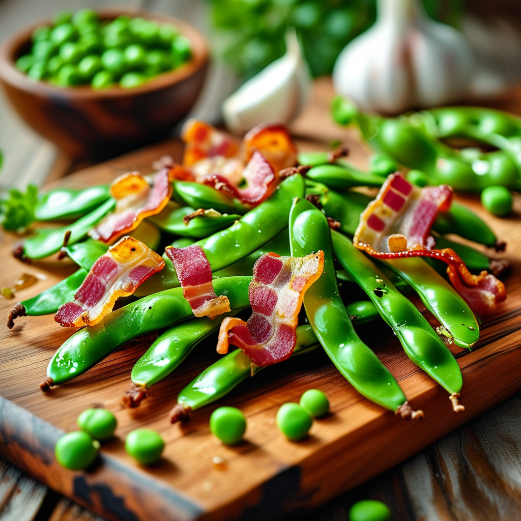 Texas Roadhouse Green Beans: A Delicious Side Dish 1 Fresh green beans, garlic, and bacon