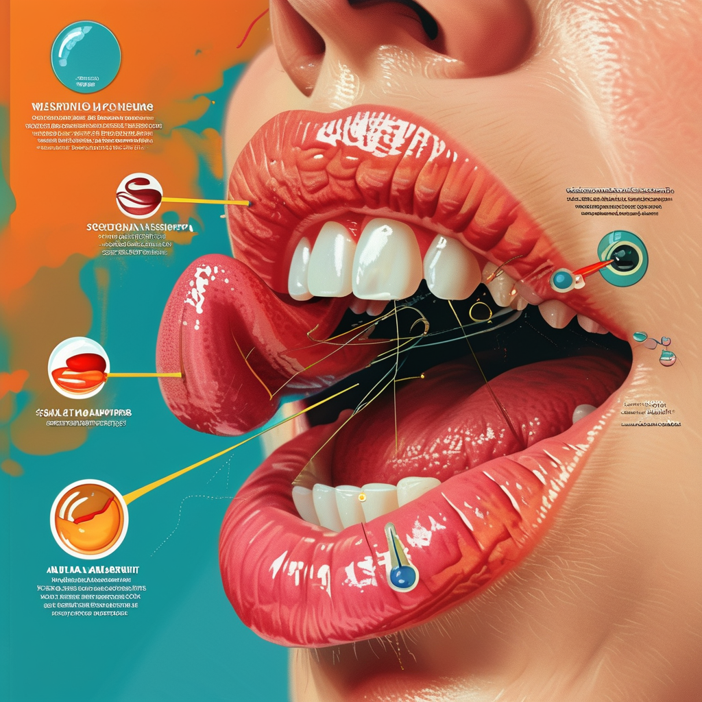 What Food is Both Sweet and Salty 2 An infographic style image illustrating the taste receptors