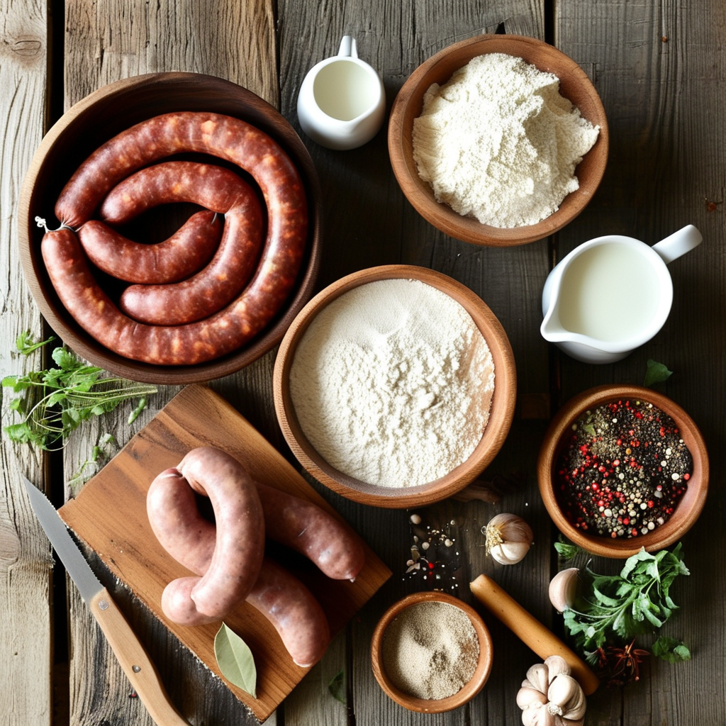 What's the Difference Between Sawmill Gravy and Regular Gravy? 1 Ingredients for Sawmill Gravy, highlighting the core difference from regular gravy.