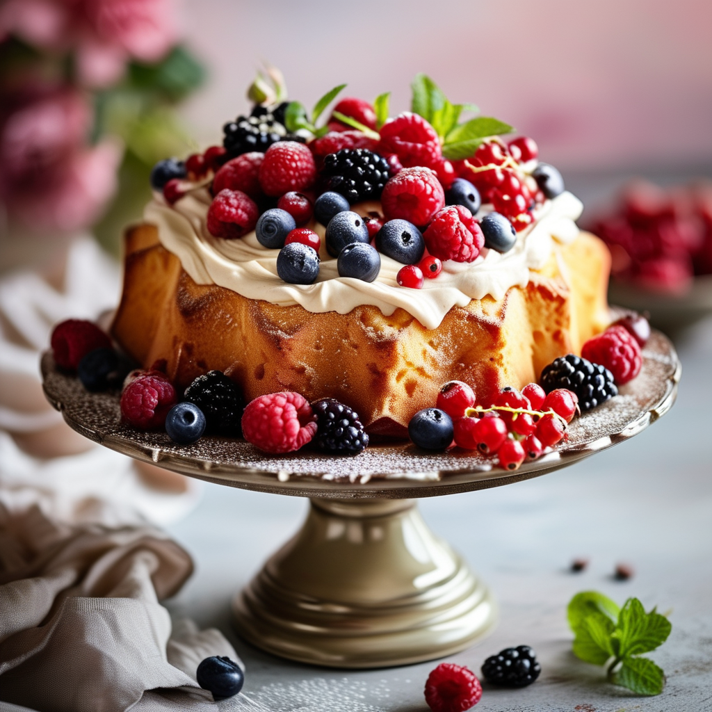 Whipping Cream Pound Cake: The Ultimate Recipe Guide 5 Finished Cake Presentation