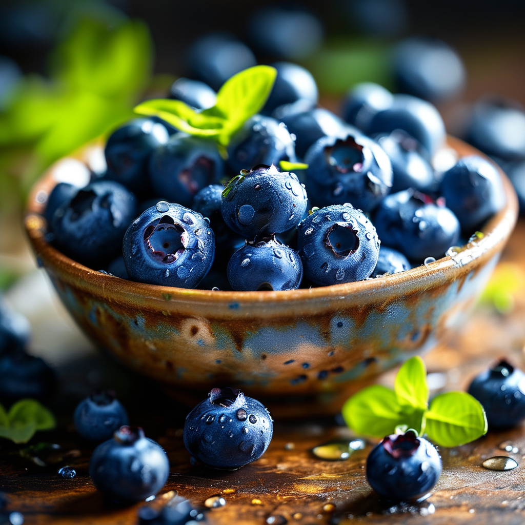 Blueberry Cobbler Recipe Easy 1 Blueberries Preparation