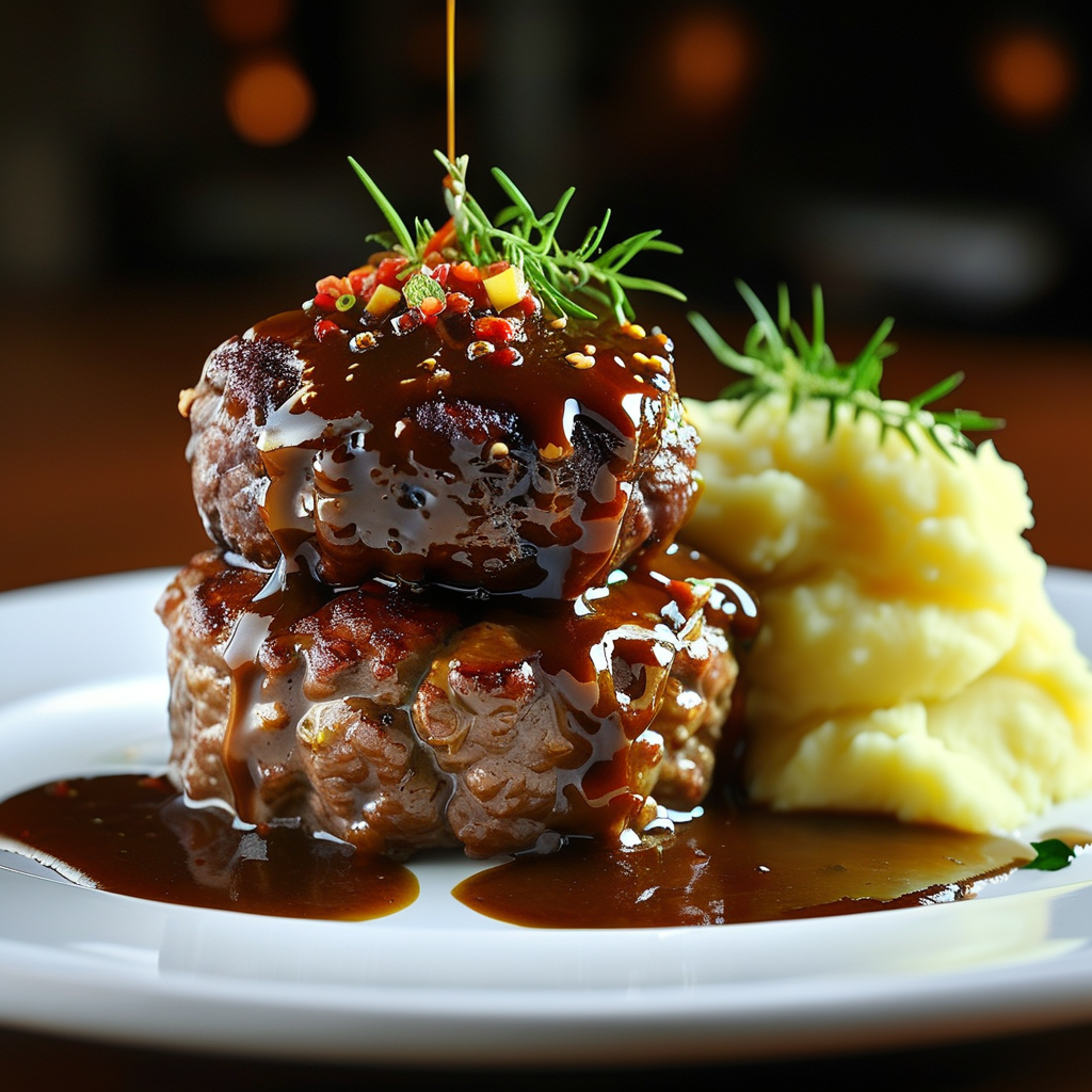 Brown Gravy vs Sawmill Gravy: A Culinary Comparison 4 Brown Gravy Served
