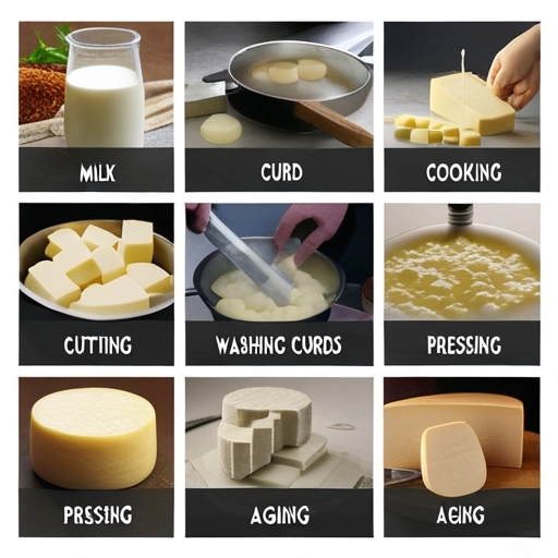 All About Cheddar Cheese 4 Cheese-making Process
