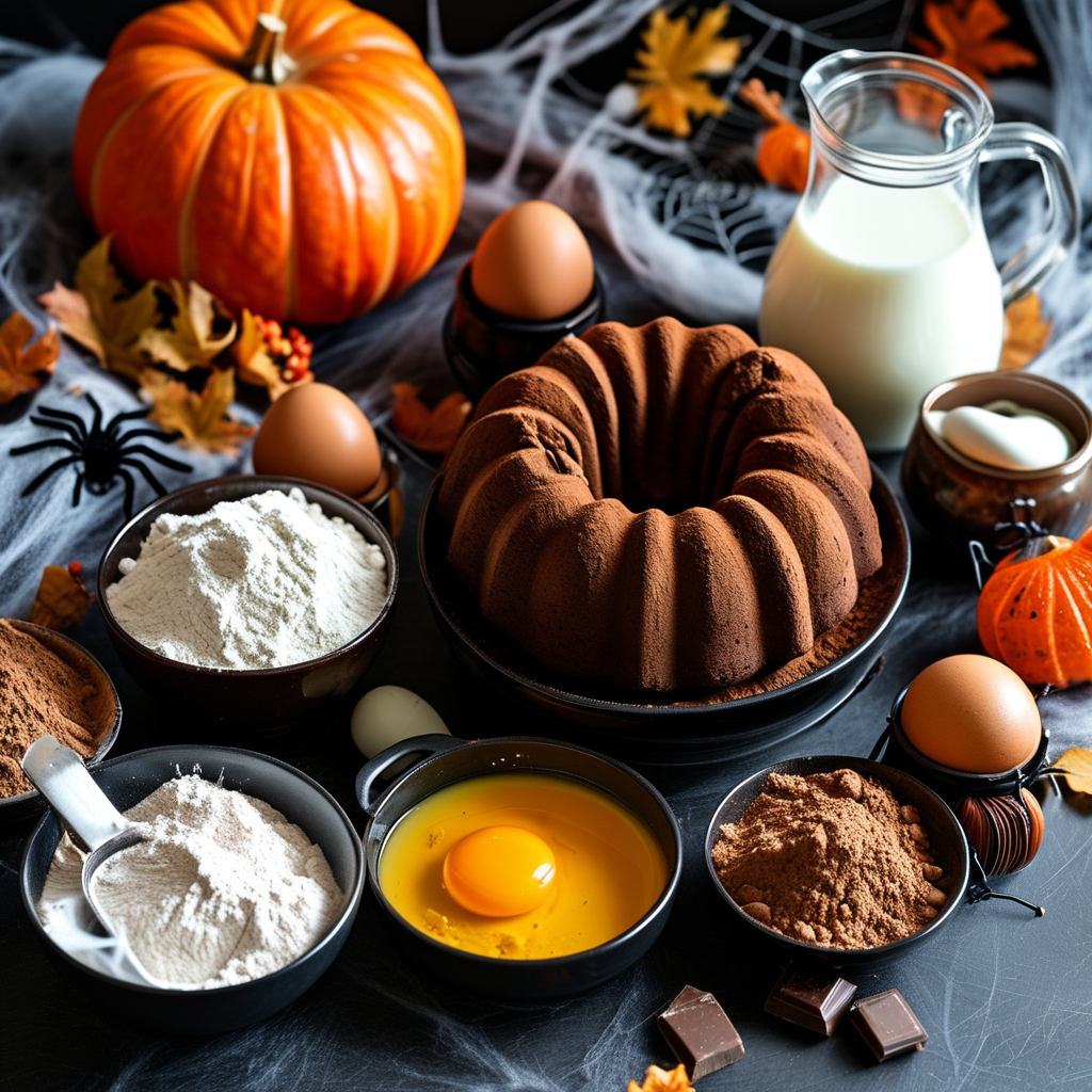 Chocolate Cake Recipe From Scratch Easy Halloween 1 Essential ingredients for chocolate cake