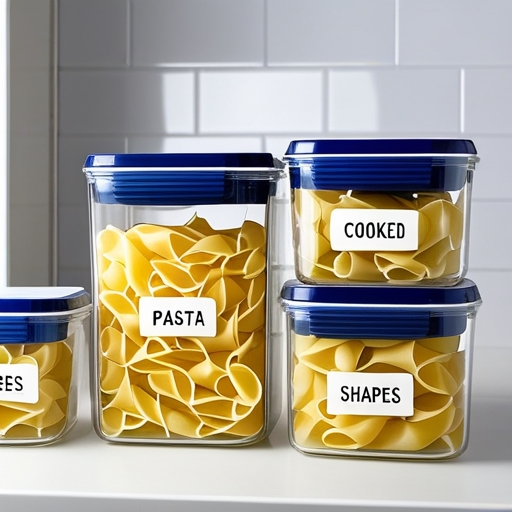 Cooked Pasta: Types, Nutrition, and Cooking Techniques 5 Cooked Pasta Storage