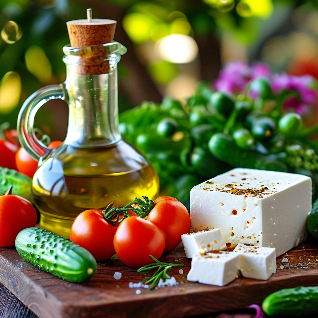 Easy Greek Recipes: Delicious Mediterranean Cooking 1 Traditional Greek Ingredients