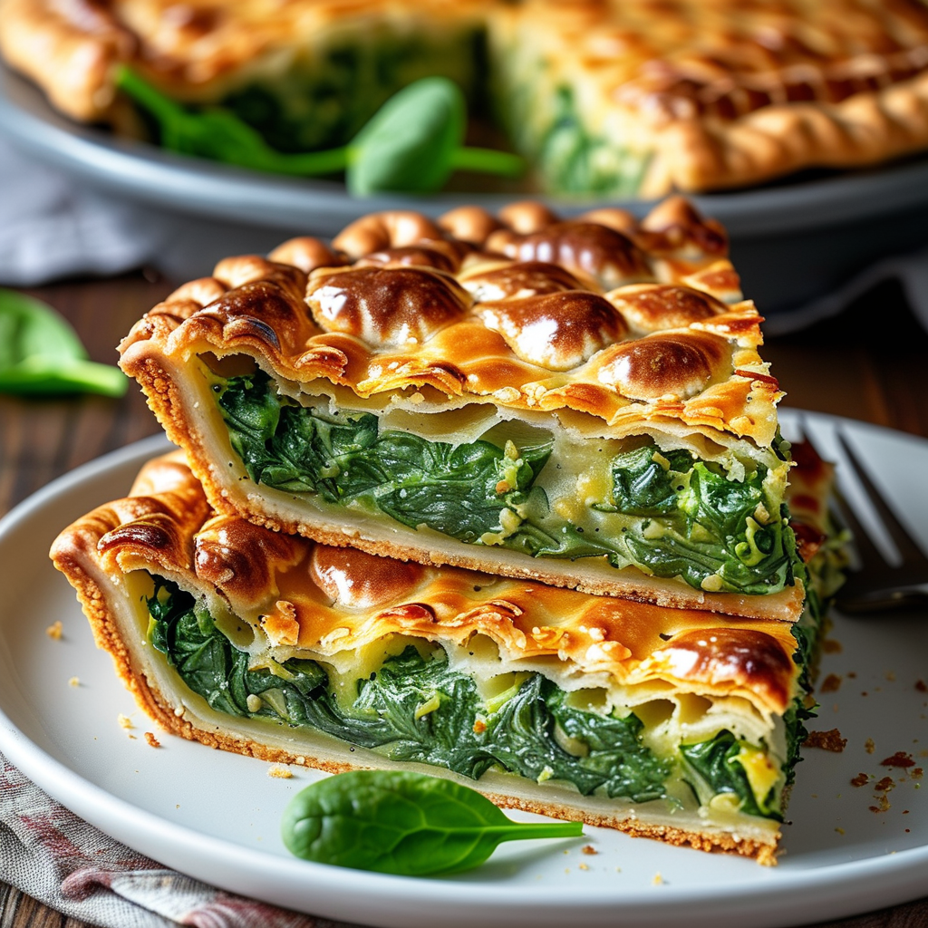 Easy Greek Recipes: Delicious Mediterranean Cooking 3 Spanakopita (Spinach Pie)