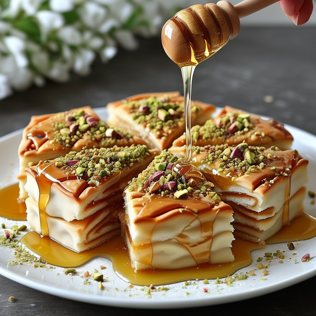 Easy Greek Recipes: Delicious Mediterranean Cooking 5 A Beautifully Presented Baklava