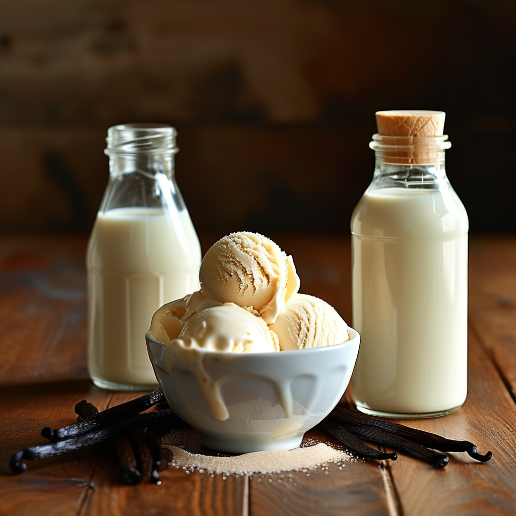 Easy Ninja Creami Recipes for Beginners 2 Ice Cream Ingredients