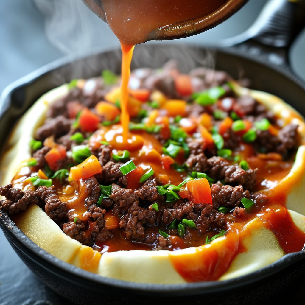 Easy Sloppy Joe Recipe – 3 Ingredients 3 Adding Sloppy Joe Sauce