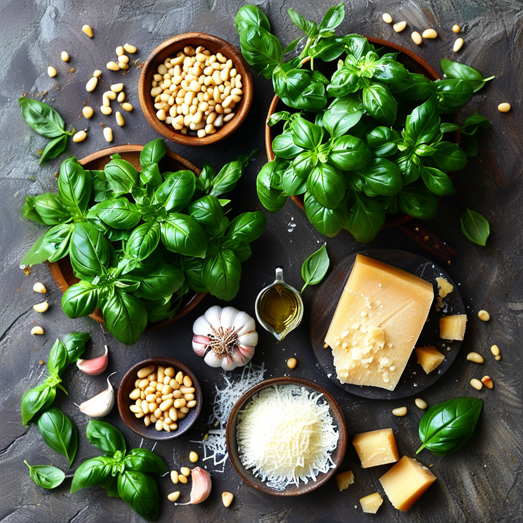 Fresh Basil: Benefits, Recipes, and Growing Tips 4 Classic Basil Pesto Ingredients
