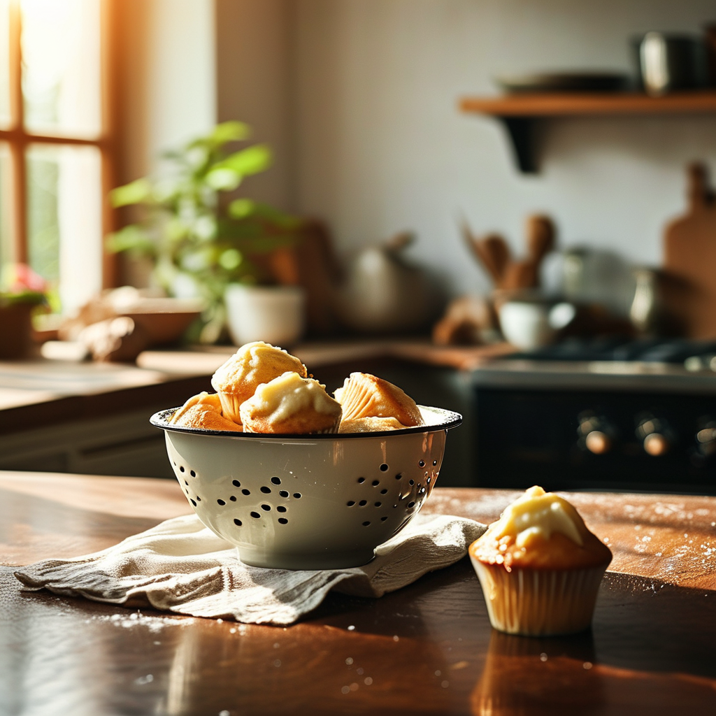 Muffins with Sour Cream: A Moist and Fluffy Recipe 3 Mixing Batter