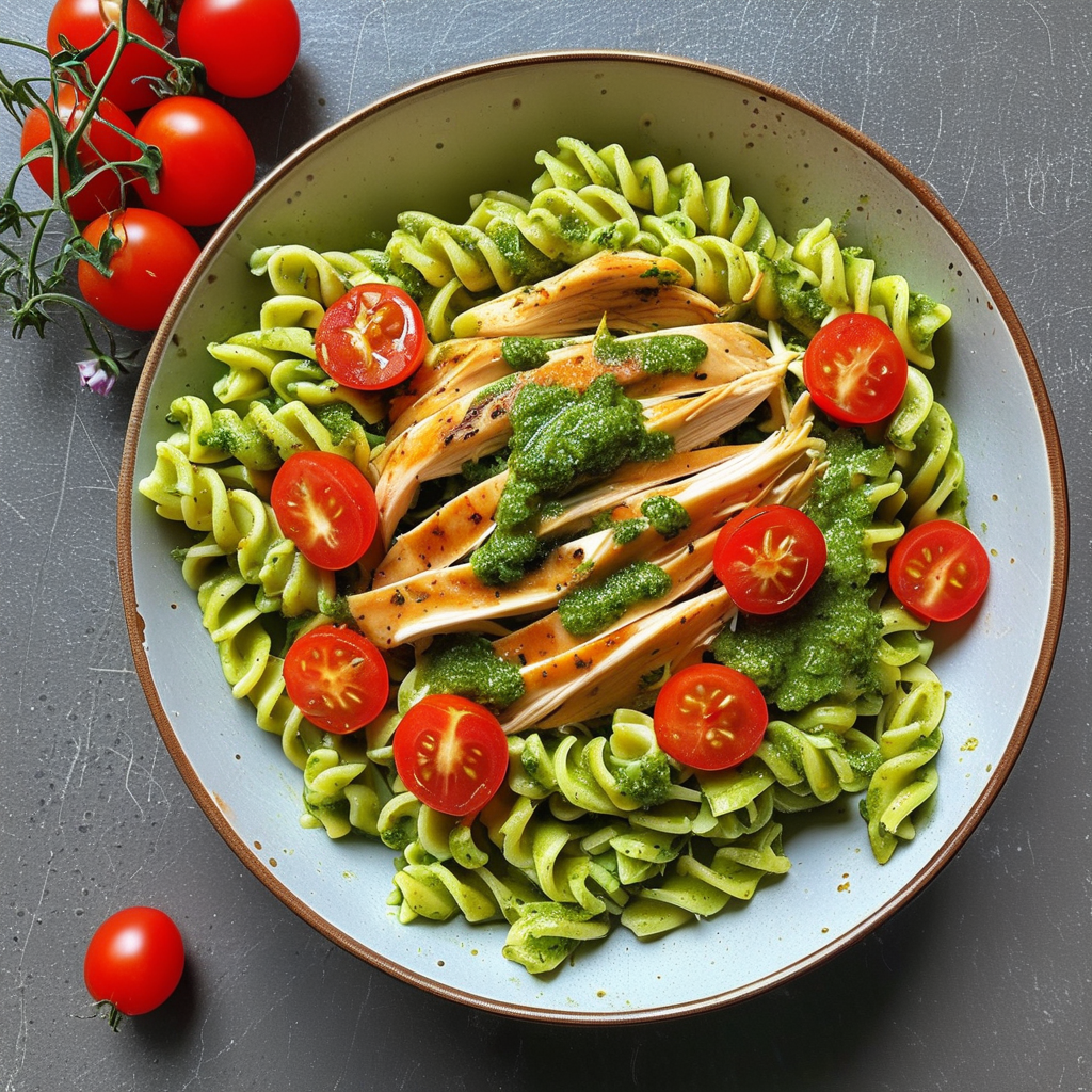 Pasta Rotisserie Chicken: Quick and Delicious Recipes 3 Pesto Chicken Pasta