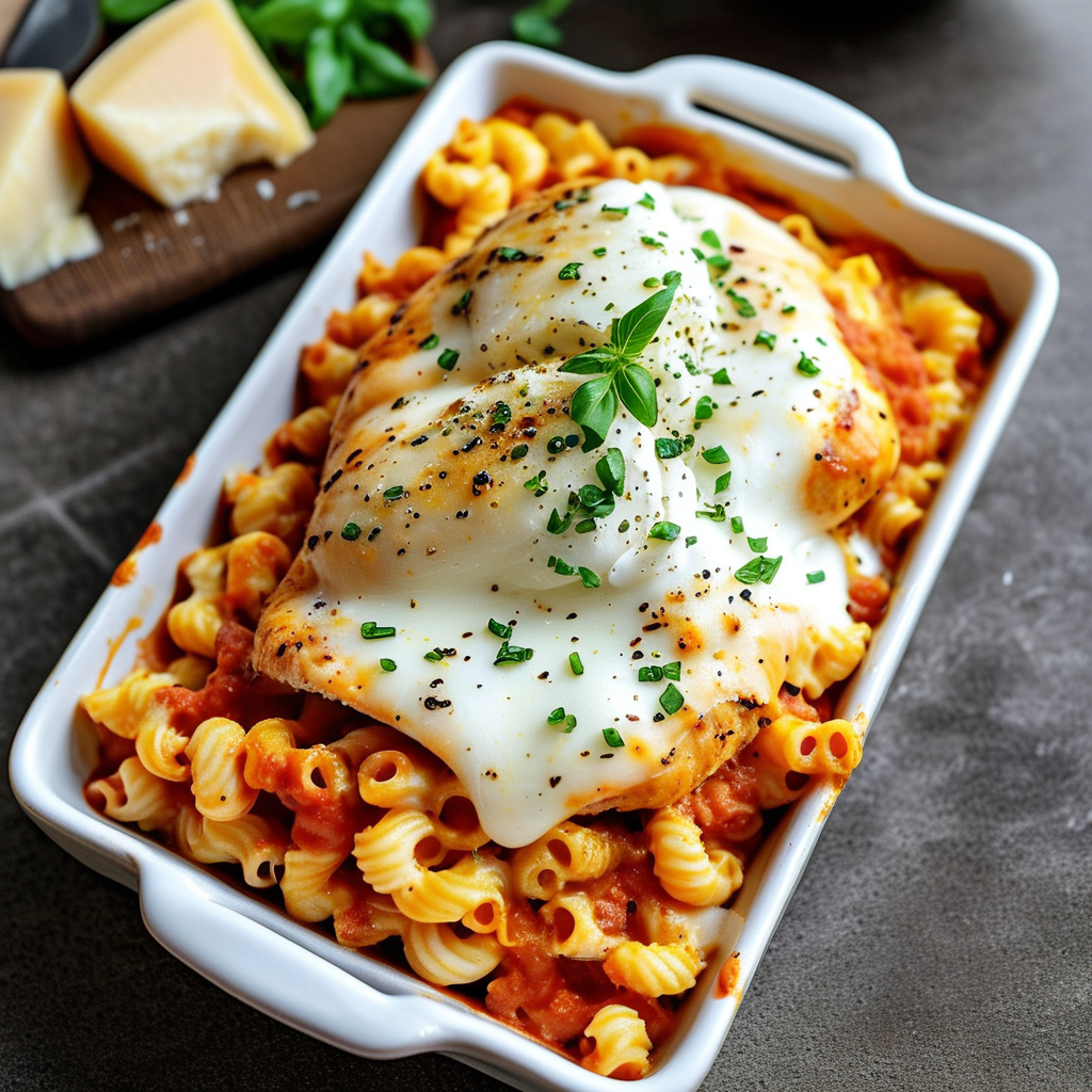 Pasta Rotisserie Chicken: Quick and Delicious Recipes 4 Chicken Parmesan Pasta Bake