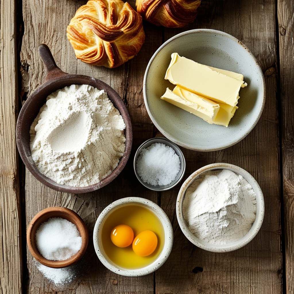Pastry Crust vs Pie Crust: Key Differences and Techniques 1 Pastry Crust Ingredients