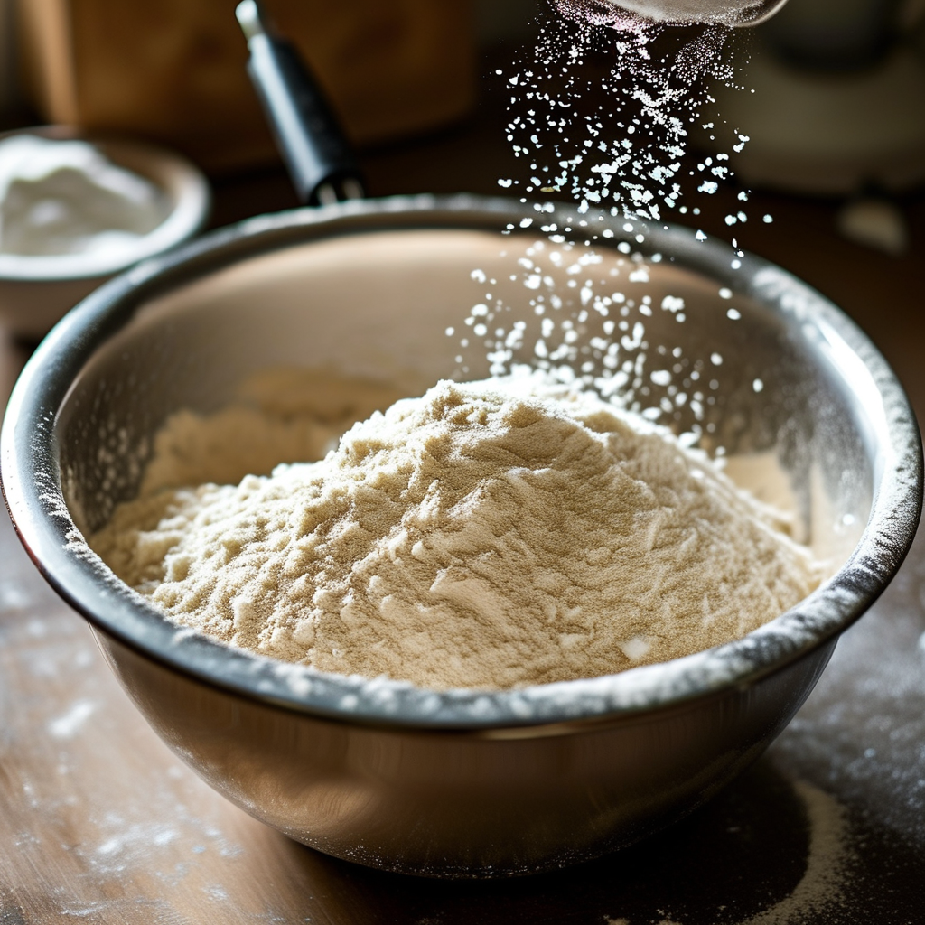 Quick Pie Crust Recipe No Refrigeration 2 Mixing Dry Ingredients