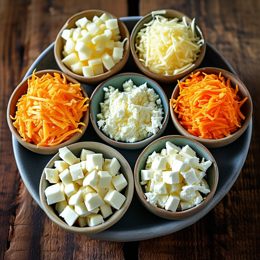 Shredded Cheddar Cheese: Types, Nutrition, and Culinary Uses 1 Shredded Cheddar Cheese Varieties