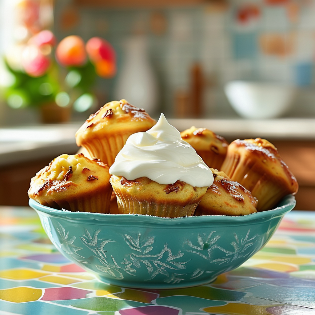 Sour Cream Muffins: A Deliciously Moist Recipe 3 Mixing wet ingredients