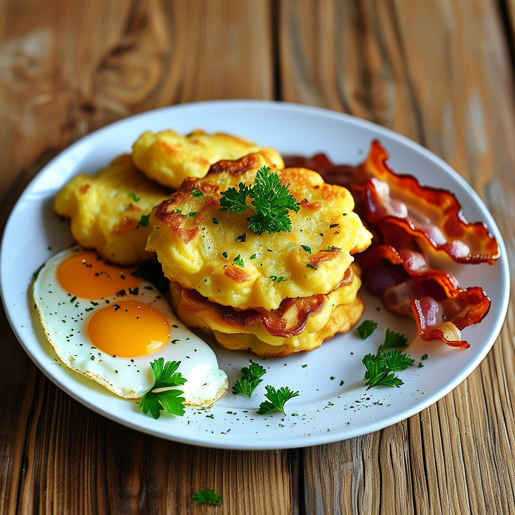 Are Hash Browns the Same as Shredded Potatoes? 1 Hash Browns on a Plate