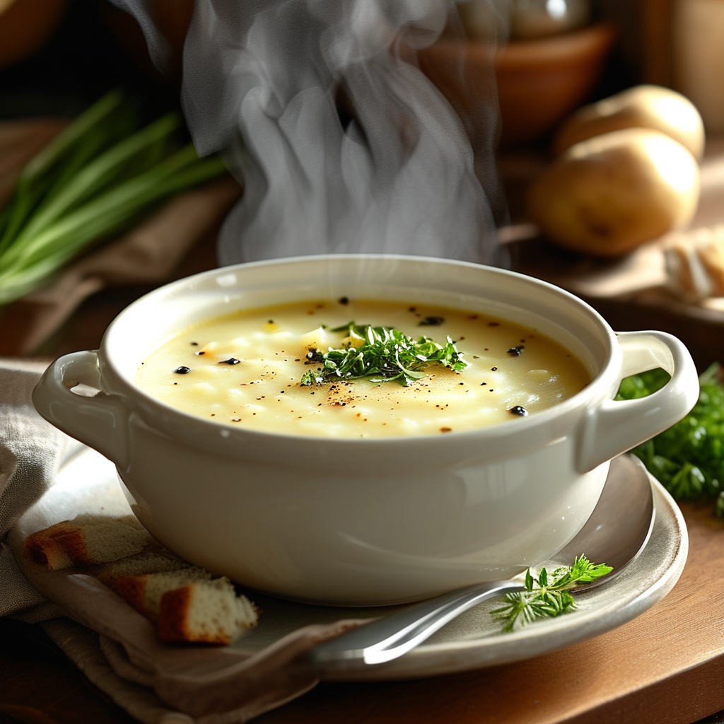 Can I Use Instant Potato Flakes to Thicken Potato Soup? 1 Creamy potato soup