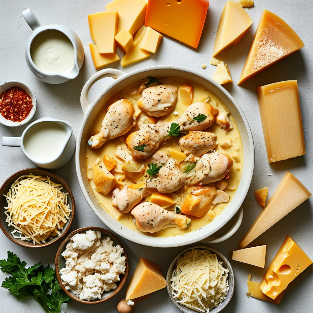 Cheesy Chicken Casserole: The Ultimate Comfort Food 2 Ingredients