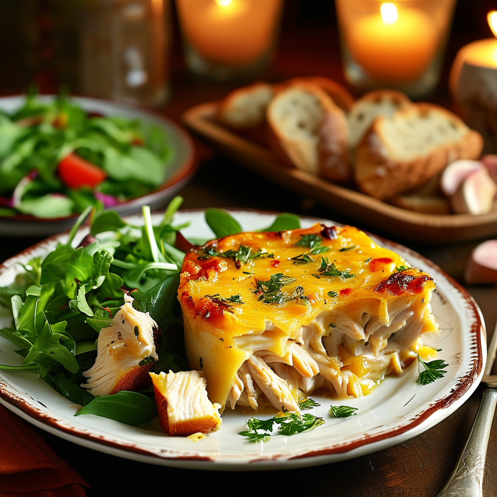 Cheesy Chicken Casserole: The Ultimate Comfort Food 5 Serving Suggestion
