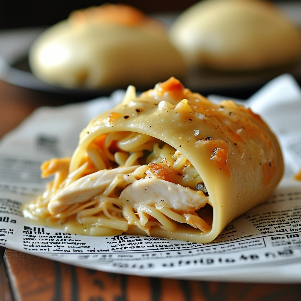 Chicken Pot Pie Pasta: A Comforting Fusion Recipe 5 A close-up of the nutritional information displayed
