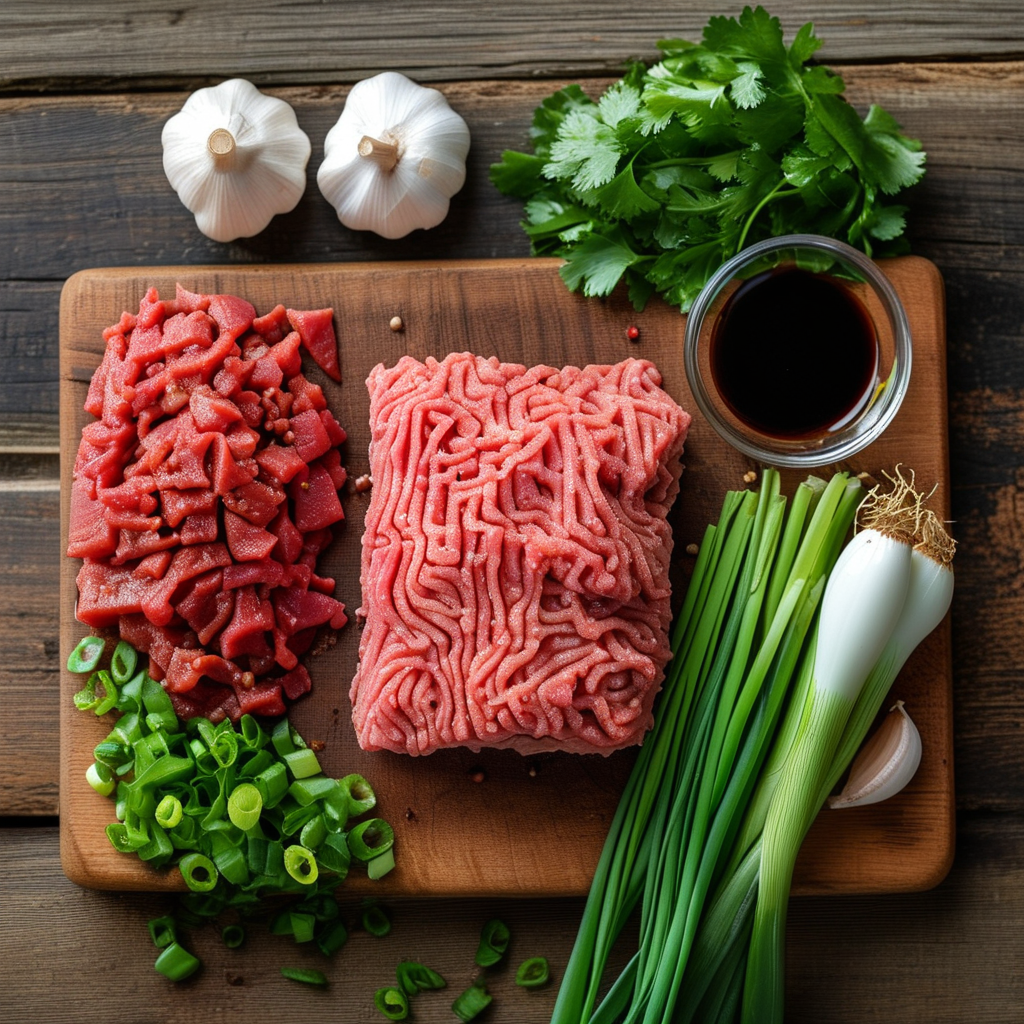 Mongolian Ground Beef - A Delicious Recipe and Guide 1 Ingredients for Mongolian Ground Beef