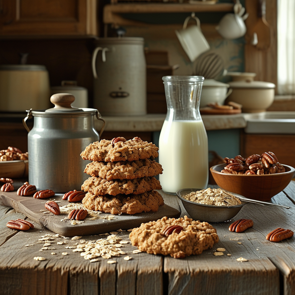 Oatmeal Pecan Cookies: The Ultimate Guide 2 A historical representation of oatmeal cookies