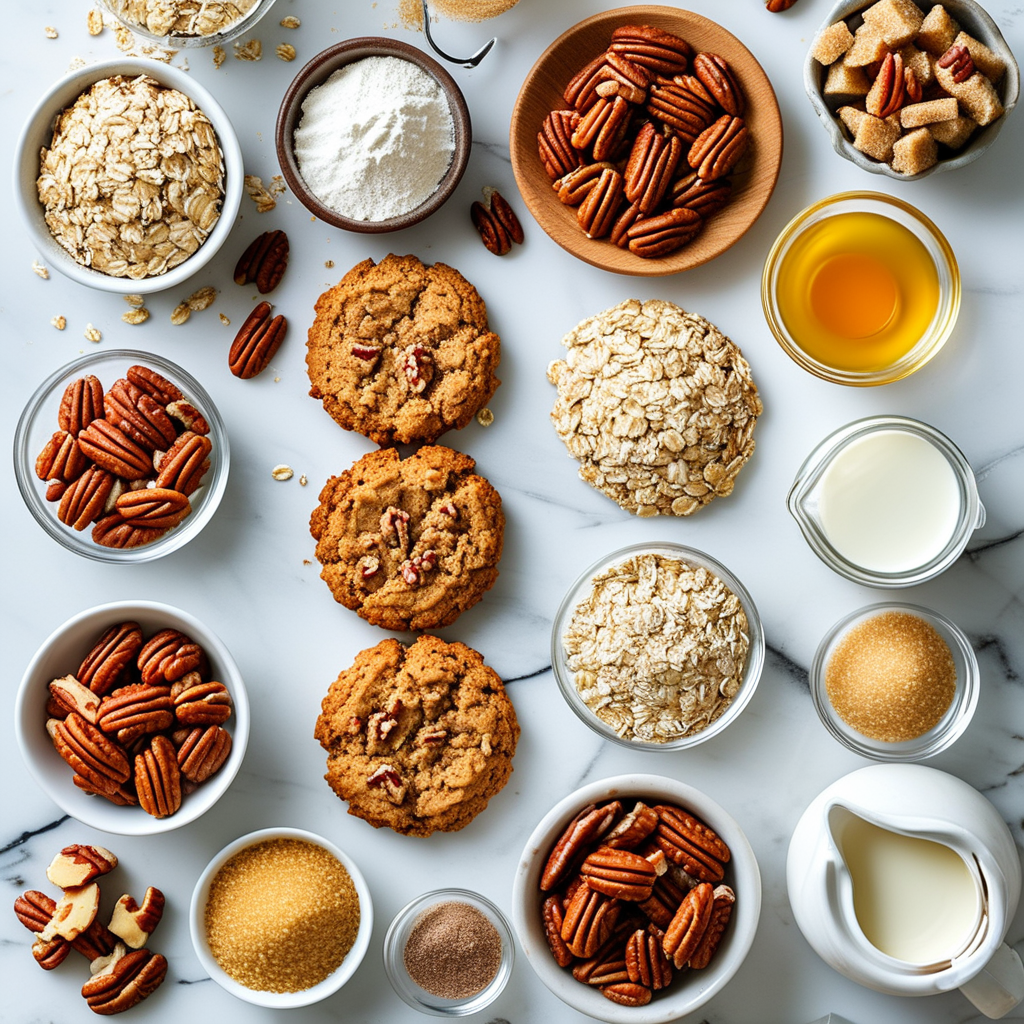 Oatmeal Pecan Cookies: The Ultimate Guide 3 Key ingredients for oatmeal pecan cookies