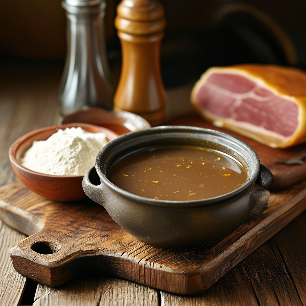 Brown Gravy and White Gravy 2 Brown gravy ingredients
