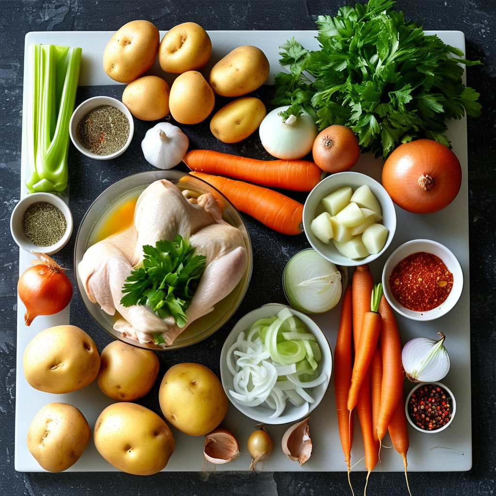 Chicken Potato Soup Crock Pot: A Hearty and Easy Recipe 1 Ingredients for Chicken Potato Soup