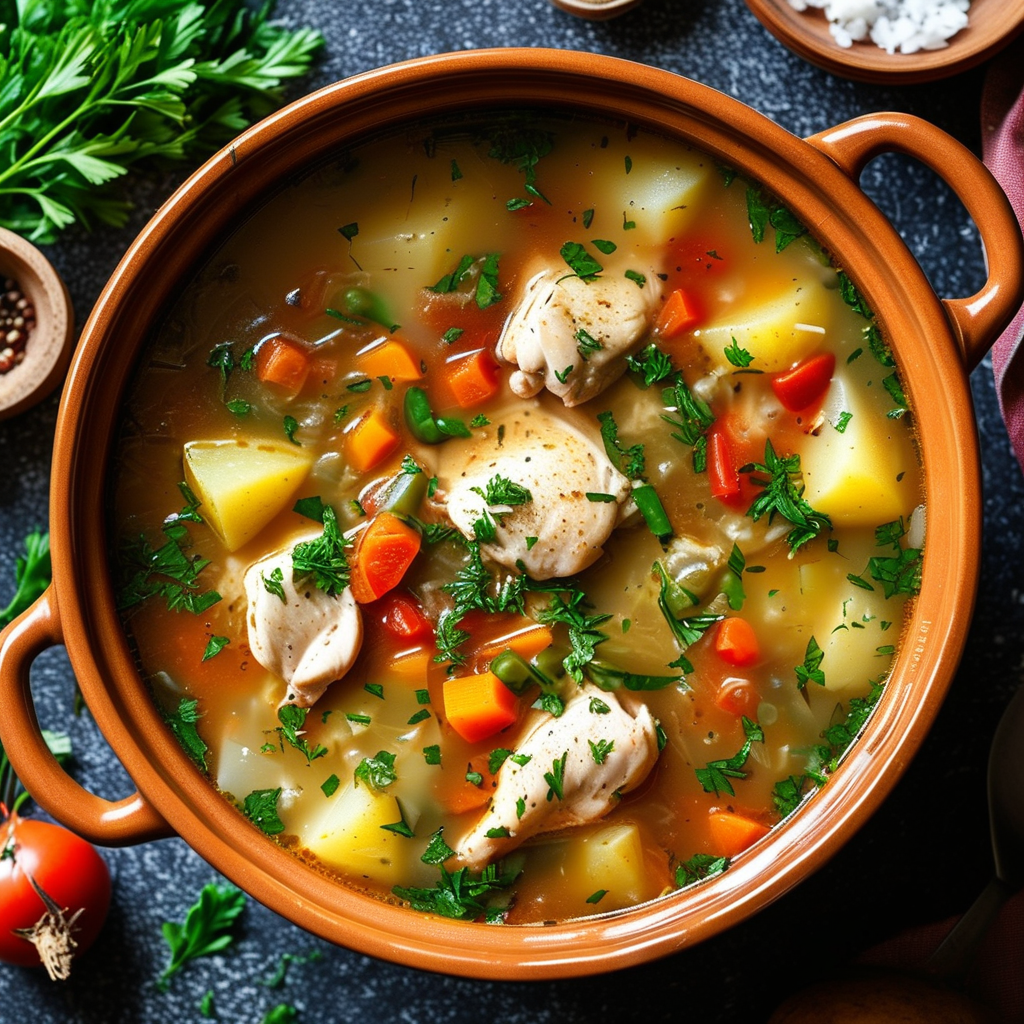 Chicken Potato Soup Crock Pot: A Hearty and Easy Recipe 4 Setting Up Crock Pot