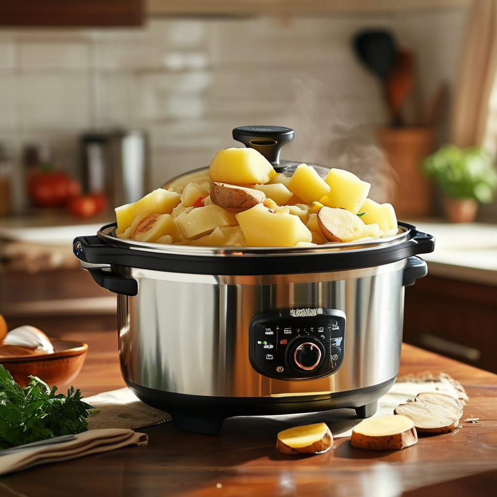 Crock-Pot Potato Soup 2 Crock-Pot Preparation
